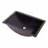20.5" Trough Copper Bathroom Sink by SoLuna