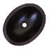 17" Oval Copper Bathroom Sink by SoLuna