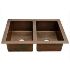 Custom copper kitchen sink