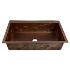 Undermount copper kitchen sink