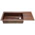 Rustic copper kitchen sink