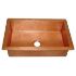 Antique copper kitchen sink