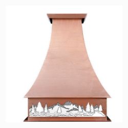 SoLuna Copper Range Hood | Bespoke | Outdoor