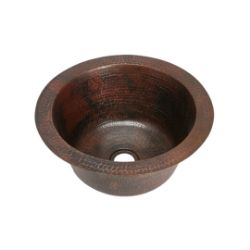 SoLuna Copper Bar sink | Round