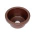 SoLuna Copper Prep Sink | 16" | Rimmed | Round