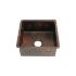 SoLuna Copper Bar Sink | Square | Fleur de Lis