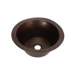 SoLuna Copper Prep Sink | Round