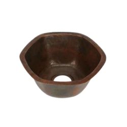 SoLuna Copper Prep Sink | Hexagon