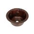 SoLuna Copper Prep Sink | Round | Grapes