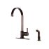 Kingston Brass Kitchen Faucet | Continental | Single Handle | Side Spray | Deck Mount