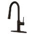 Kingston Brass Kitchen Faucet | Gourmetier | New York | Pull-Down | Single Post | Deck Mount