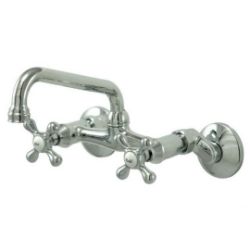 Kingston Brass Kitchen Faucet | Magellan | Bridge | Wall Mount