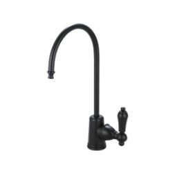 Kingston Brass Kitchen Faucet | Restoration | Water Filtration | Single Handle | Deck Mount