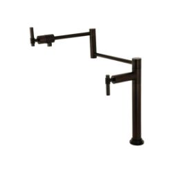 Kingston Brass Kitchen Faucet | Milano | Pot filler | Single Post | Deck Mount