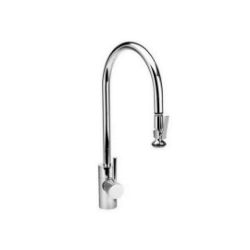 Waterstone Contemporary Kitchen Faucet | Extended Reach | PLP Pulldown | Deck Mount