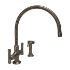 Sonoma Forge Kitchen Faucet | Cuvee Extended Spout | Side Spray | Deck Mount