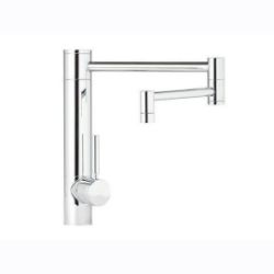Waterstone Kitchen Faucet | Hunley | 18" Spout Reach | Single Post | Deck Mount