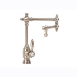 Waterstone Kitchen Faucet | Towson | 12" Articulated Spout | Single Handle | Deck Mount