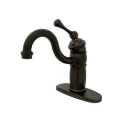Kingston Brass Bar Faucet | Monoblock | Deck Mount