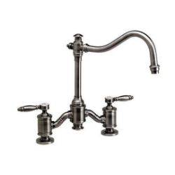 Waterstone Luxury Kitchen Faucet | Annapolis | Bridge | Deck Mount