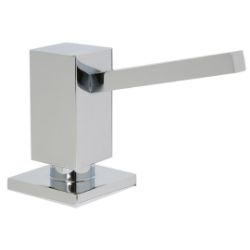 Square Solid Brass Soap/Lotion Dispenser