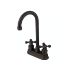 Kingston Brass Bar Faucet | Victorian | Centerset | Deck Mount