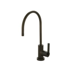 Kingston Brass Kitchen Faucet | Continental | water Filtration | Single Handle | Deck Mount