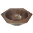 Hexagonal Copper Vessel Sink by SoLuna