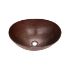 17" Oval Espeso Copper Vessel Sink by SoLuna