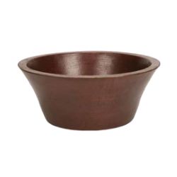 16.5" Taza Copper Vessel Sink by SoLuna
