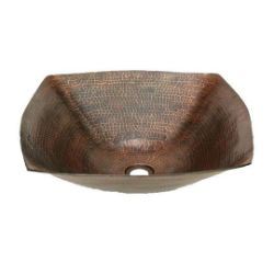 18" Degas Copper Vessel Sink by SoLuna