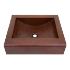 20" Bandeja Copper Bathroom Sink by SoLuna