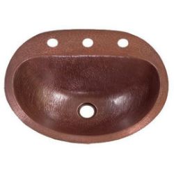 17" Durango Copper Bathroom Sink by SoLuna