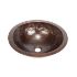 15" Round Copper Bathroom Sink - Joining Rings by SoLuna