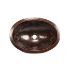 17" Oval Copper Bathroom Sink - Joining Rings by SoLuna
