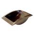 20.5" Curved Trough Copper Bathroom Sink by SoLuna