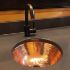 14" Round Copper Bathroom Sink by SoLuna