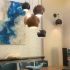 Rustic pendant chandelier