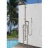 Sonoma Forge | Outdoor Shower | Waterbridge 1080 with Foot Wash & Handshower