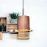 Modern copper pendant lighting