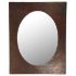 Copper Oval Mirror