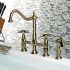 	Kingston Brass Kitchen Faucet | Heritage | Bridge | Side Spray| | Deck Mount