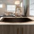 Copper kitchen sinks
