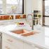 Copper kitchen sinks