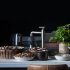 Sonoma Forge | Bathroom Faucet | Brut Elbow Spout Vessel | Deck Mount