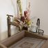 Sonoma Forge | Bathroom Faucet | Brut Elbow Spout Vessel | Deck Mount