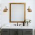 Bathroom wall sconce