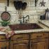 Copper kitchen sinks
