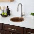 SoLuna Copper Bar Sink | Round | Floral