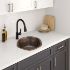 SoLuna Copper Bar Sink | 16" | Hexagon | Grapes